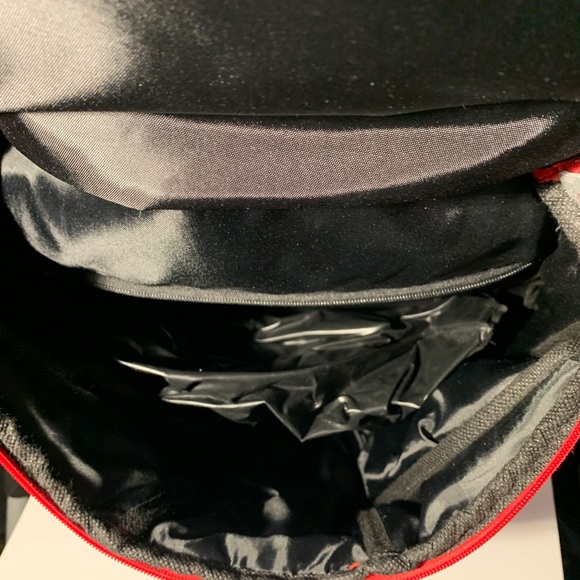 Wilson K Factor Pro Tour Racquet Backpack Red Black Tennis Bag RARE - Picture 6 of 9